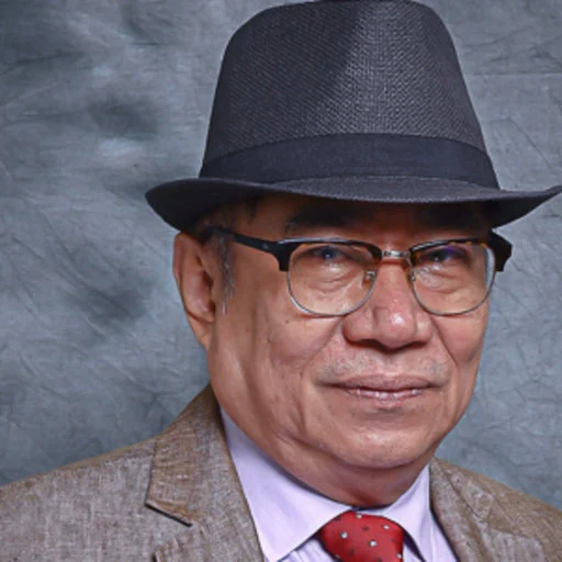 Geometric art installation